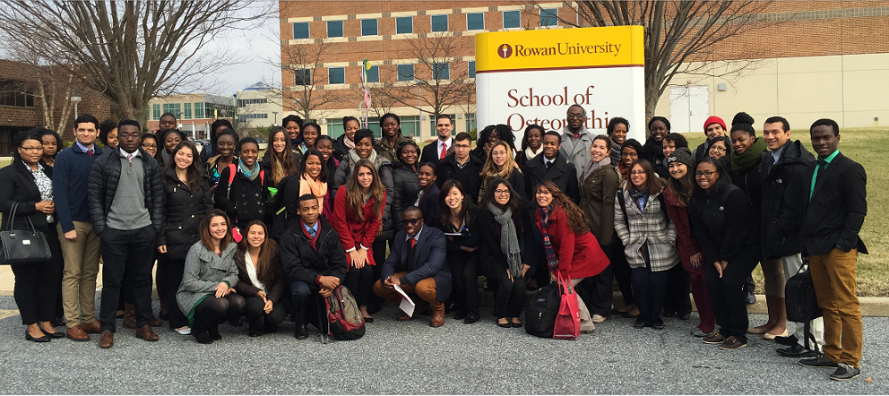 MCAT Class 2014-2015 Visit to Rowan SOM 12/5/14