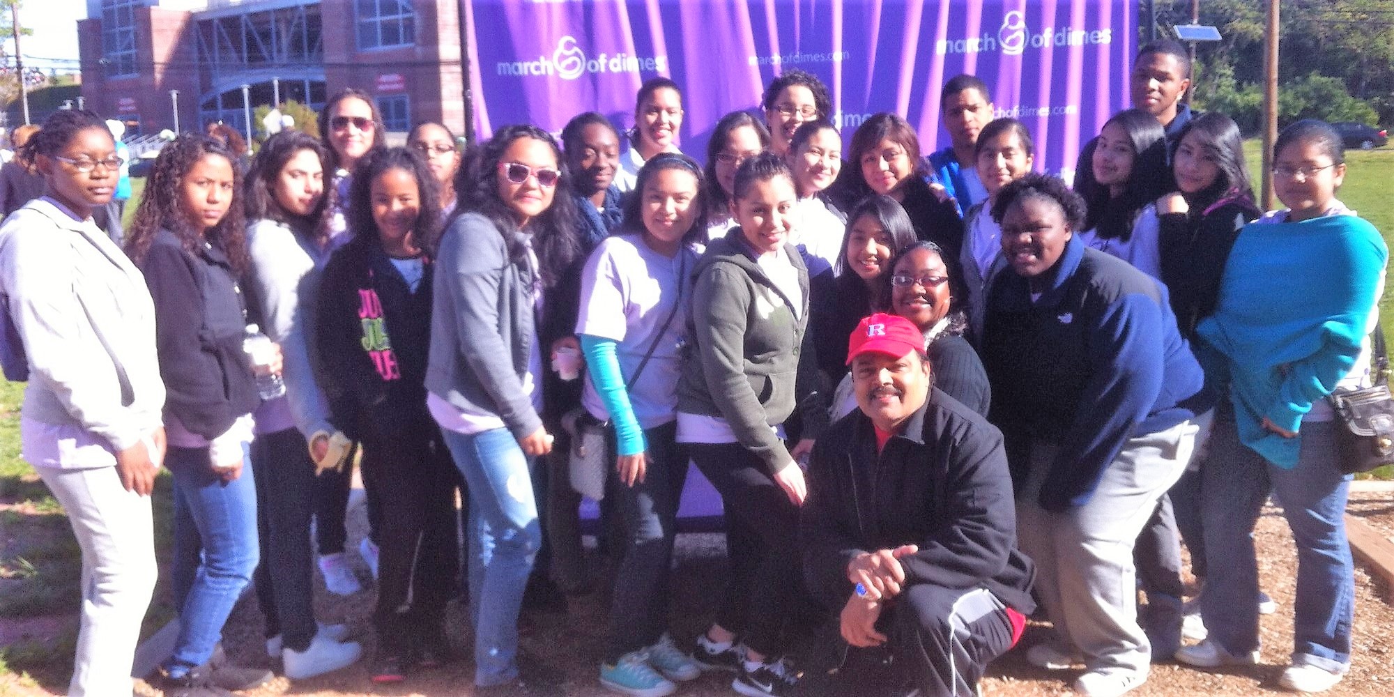 Several high school students